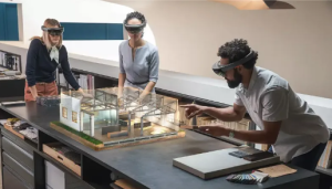 Mixed Reality App in Workspace improving connection with co-worked